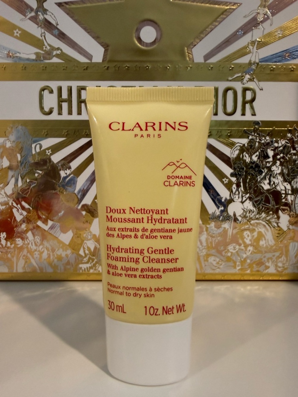 Clarins Hydrating Gentle Foaming Cleanser Cream 30ml